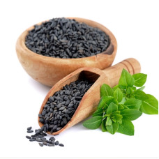  Basil Seeds 250g - Sabja Seeds | Tukmaria Seeds | Seeds for Eating | Falooda Seeds | Beat the Heat with Sabza Seeds